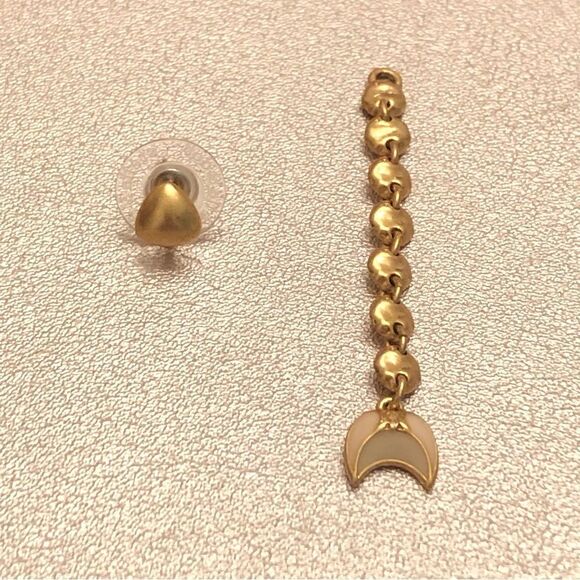 Stella & Dot | Trevally 2 in 1 Drop Earrings | Gold | 2.25” Length - Picture 3 of 4